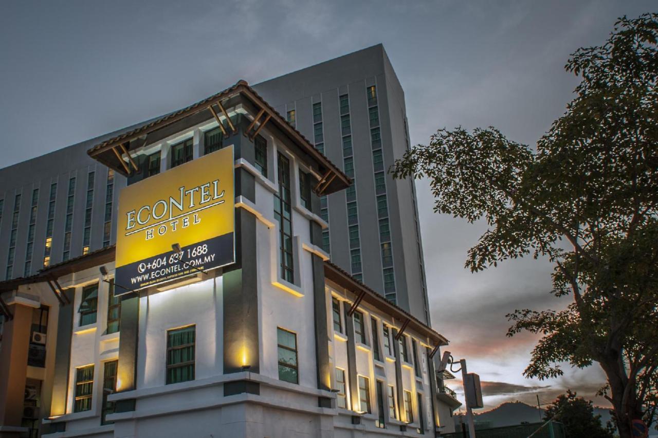 Econtel Queensbay Sungai Dua Bukit Exterior foto